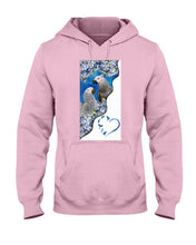 Load image into Gallery viewer, Magical Gray Couple African Parrot Gift For Bird Lovers Hoodie