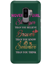 Load image into Gallery viewer, Birthday Gift For November Girl I'm Smarter Than You Think Phone case