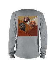 Load image into Gallery viewer, Three Cute Shih Tzu In Bag Gift For Dog Lovers Unisex Long Sleeve