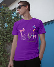 Load image into Gallery viewer, Love Butterflies Grandma Life Gift For Grandma Guys Tee