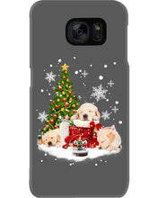Load image into Gallery viewer, Funny Golden Retrievers Sleep In Red Boots Gift For Dog Lovers Phone case