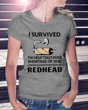Load image into Gallery viewer, I Survived The Great Toilet Paper Shortage Of 2020 Ladies Tee