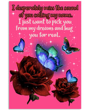 Load image into Gallery viewer, Butterfly Calling My Name Gift For Lover Vertical Poster