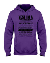 Load image into Gallery viewer, I'm A Spoiled Husband But Not Yours - Awesome Wife Who Was Born In January Hoodie