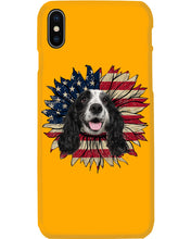 Load image into Gallery viewer, English Cocker Spaniel US Sunflower Gift For Dog Lovers Phone case