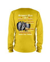 Load image into Gallery viewer, October Man Son Of God Birthday Meaningful Gift For Men Unisex Long Sleeve