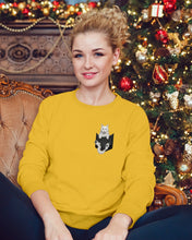 Load image into Gallery viewer, Cat In Your Front Pocket Great Gift For Cat Lovers Sweatshirt