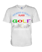 Load image into Gallery viewer, Golf Who Believes In Herself Gift For Sport Lovers Guys V-Neck