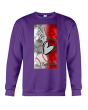 Load image into Gallery viewer, Baseball Peaceful Love Gift For Baseball Lovers Sweatshirt