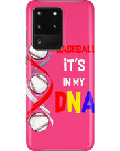 Load image into Gallery viewer, Baseball Be My DNA Gift For Sport Lovers Phone case
