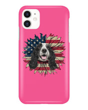 Load image into Gallery viewer, English Cocker Spaniel US Sunflower Gift For Dog Lovers Phone case