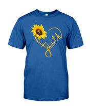 Load image into Gallery viewer, Black Phone Case Sunflower Faith Gift For Christians Guys Tee
