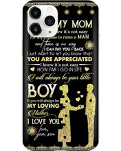 Load image into Gallery viewer, You Are Appreciated Great Gift From Son To Mom Phone case
