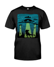 Load image into Gallery viewer, UFA Dinosaur T Rex Sky Full Of Stars Guys Tee
