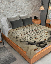 Load image into Gallery viewer, Gift For Husband I Choose You To Always Be My Side Sherpa Blanket
