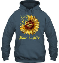 Load image into Gallery viewer, Hair Hustler Sunflower Trending Gift For Friends Hoodie
