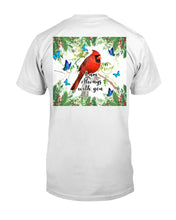 Load image into Gallery viewer, Scarlet Macaw With Butterflies I Am Always With You Gift For Lover Guys Tee
