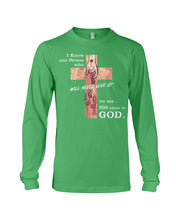 Load image into Gallery viewer, I Know One Person Who Will Never Give Up  Special Custom Design Unisex Long Sleeve
