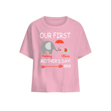 Load image into Gallery viewer, Our First Mother's Day 2020 Funny Gift For Mom Baby Onesie
