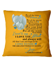 Load image into Gallery viewer, Gift For Abuelo I Love You And Always Will   Custom Design Pillow Cover
