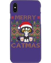 Load image into Gallery viewer, Merry Catmas Cute Funny Gifts Phone case
