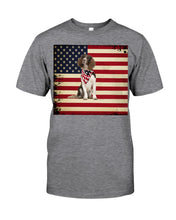 Load image into Gallery viewer, Lovely Phone Case With US Flag Gift For Spaniel Lovers Guys Tee
