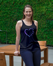 Load image into Gallery viewer, Love Butterflies Special Unique Custom Design Ladies Flowy Tank
