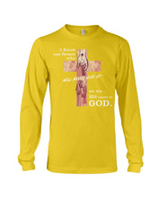 Load image into Gallery viewer, I Know One Person Who Will Never Give Up  Special Custom Design Unisex Long Sleeve

