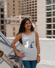 Load image into Gallery viewer, Your Aunt My Aunt Colorful Design Gift For Friends Ladies Flowy Tank
