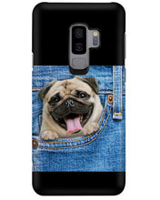 Load image into Gallery viewer, baby Pug In Denim Pocket Gift For Dog Lovers Phone case
