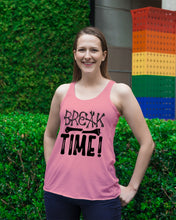 Load image into Gallery viewer, Break Bone Time White Background Gift For Women Ladies Flowy Tank
