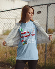 Load image into Gallery viewer, Weather Outside Frightful Sewing Let Us Sew Guys Tee
