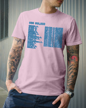 Load image into Gallery viewer, Pinpoint The Location In The Space Blue Guys Tee

