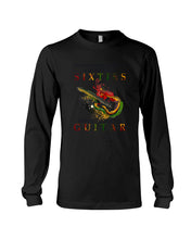 Load image into Gallery viewer, Never Underestimate A 60 Year Old Man Can Play A Guitar Unisex Long Sleeve
