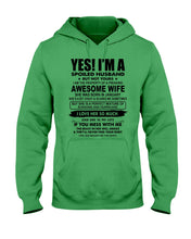 Load image into Gallery viewer, I'm A Spoiled Husband But Not Yours - Awesome Wife Who Was Born In January Hoodie
