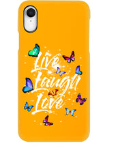 Load image into Gallery viewer, Butterfly Live Laugh Love Gift For Lover Phone case
