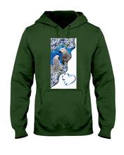 Load image into Gallery viewer, Magical Gray Couple African Parrot Gift For Bird Lovers Hoodie

