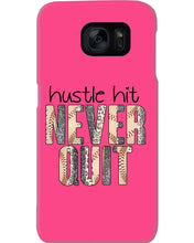 Load image into Gallery viewer, Baseball Hustle Hit Never Quit Gift For Lovers Phone case
