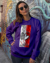 Load image into Gallery viewer, Baseball Peaceful Love Gift For Baseball Lovers Sweatshirt
