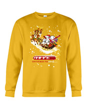 Load image into Gallery viewer, Baseball Xmas Sleigh Loading Gift For Baseball Lovers Sweatshirt
