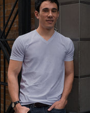 Load image into Gallery viewer, Custom Name Deers Gift For Boyfriend Till Our Last Breath Guys V-Neck
