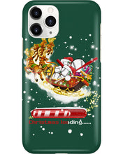 Load image into Gallery viewer, Baseball Xmas Sleigh Loading Gift For Baseball Lovers Phone case
