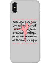 Load image into Gallery viewer, Ballet Words Pink Pattern Gift For Ballet Dancer Phone case
