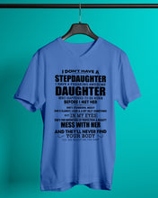 Load image into Gallery viewer, I Don't Have A Stepdaughter A Freaking Awesome Daughter Gift For Women Guys V-Neck
