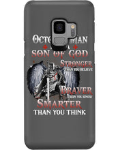 Load image into Gallery viewer, October Man Son Of God Birthday Meaningful Gift For Men Phone case
