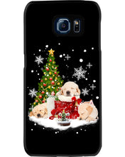 Load image into Gallery viewer, Funny Golden Retrievers Sleep In Red Boots Gift For Dog Lovers Phone case

