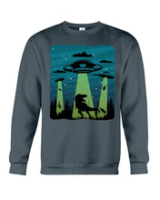 Load image into Gallery viewer, UFA Dinosaur T Rex Sky Full Of Stars Sweatshirt
