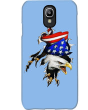 Load image into Gallery viewer, Eagle Giant Scratch USA Flag Gift For Women Phone case
