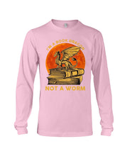 Load image into Gallery viewer, I'm A Book Dragon Not A Worm Gift For Dragon Lovers Unisex Long Sleeve
