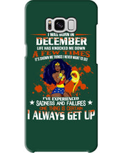 Load image into Gallery viewer, December Superwoman  Life Has Knocked Me Down Birthday Meaningful Gift Phone case
